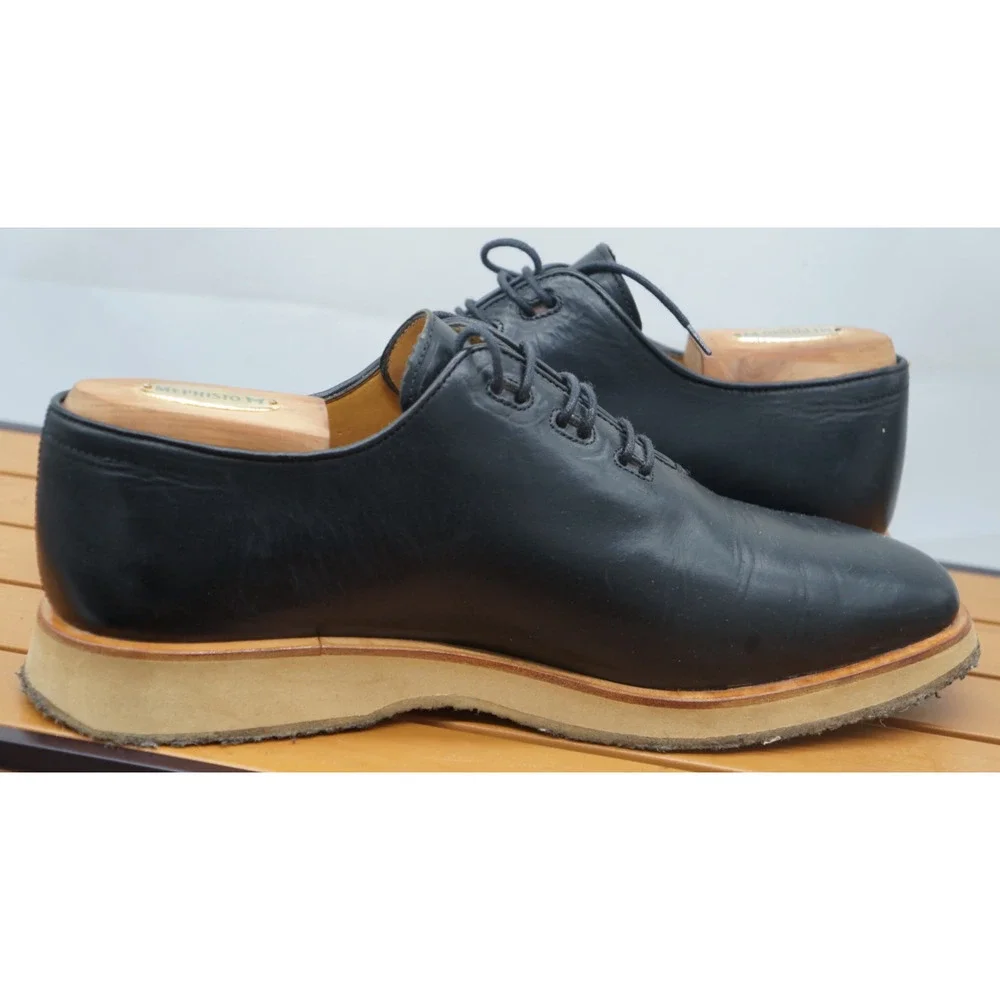 MICHAEL AXEL PARIS Men custom-soled wholecut oxford shoes Size 43.5 US 10.5